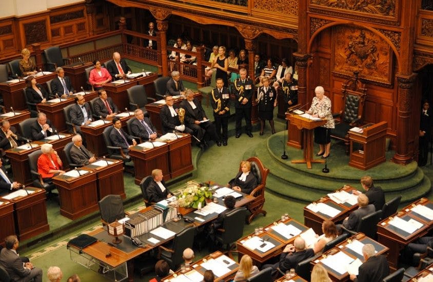 Liberals prorogue legislature to set up throne speech on Monday