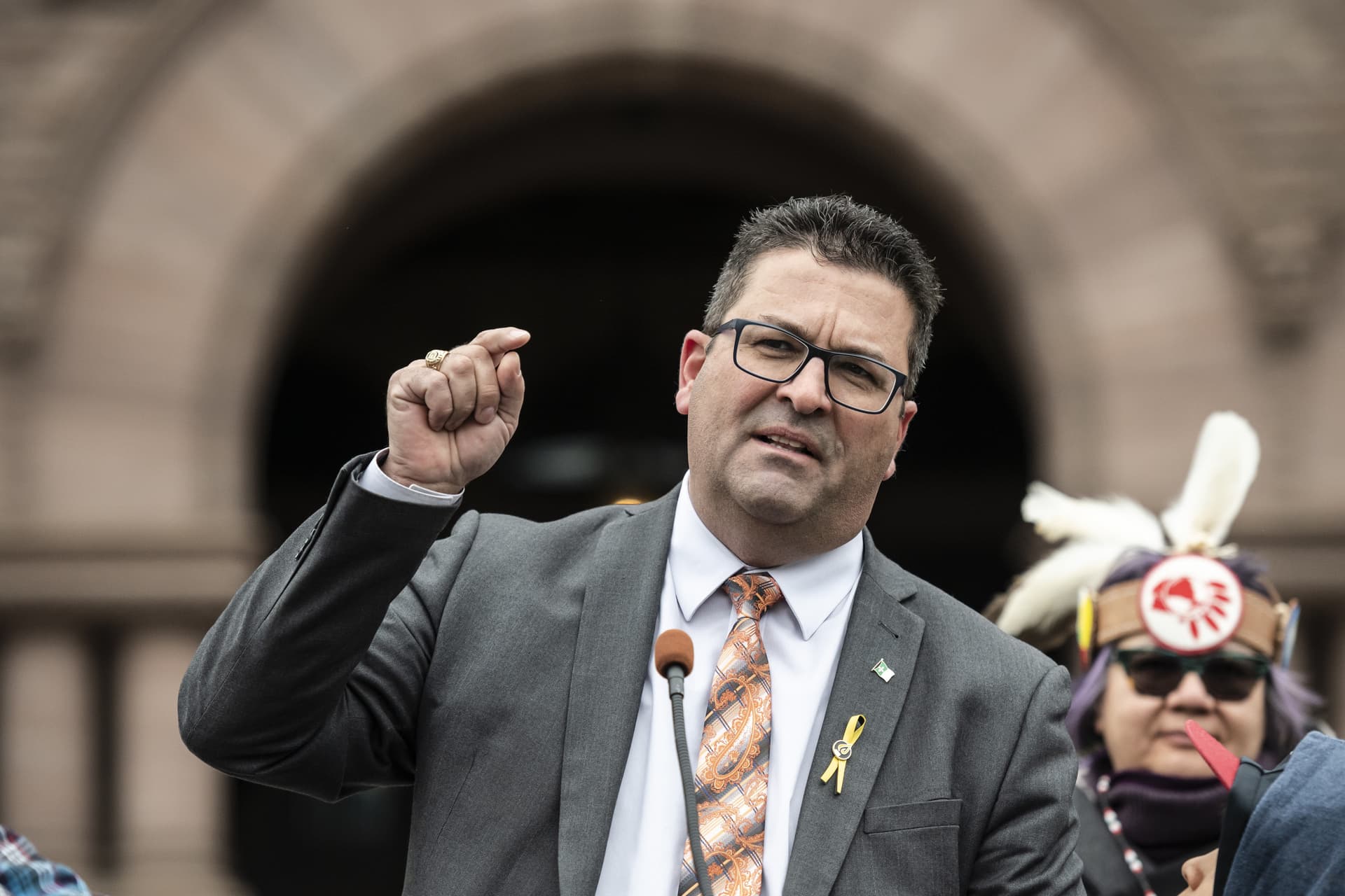 Ford talks tough on dangerous driving, but won’t advance Bourgouin’s ‘Chad’s Law’ on double solid lines