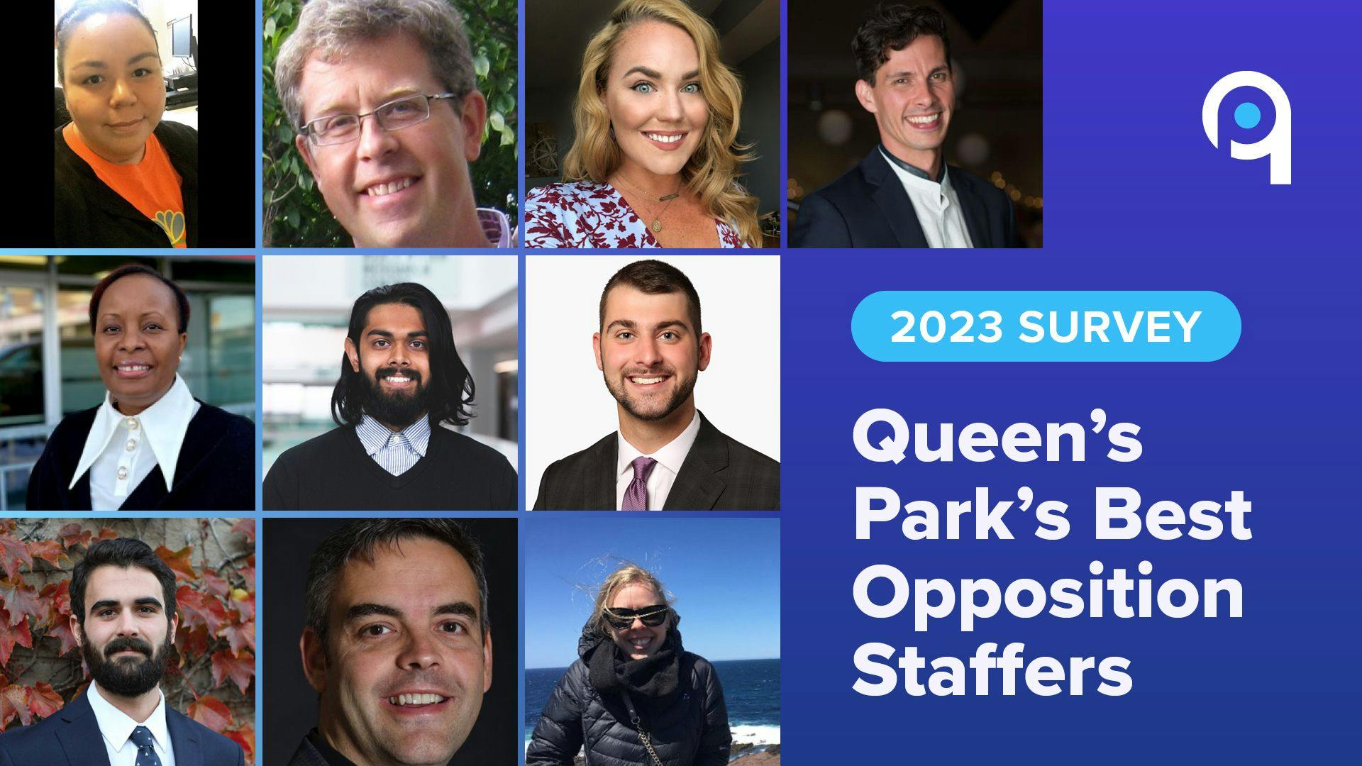 Queen’s Park Survey 2023: Most influential opposition staffers