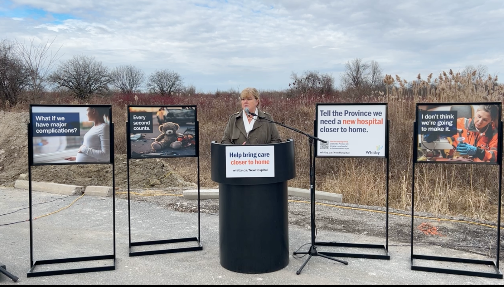Whitby launches campaign advocating for new hospital in Durham Region