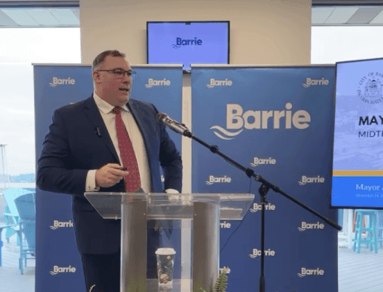 Barrie mayor endorses Ford PCs