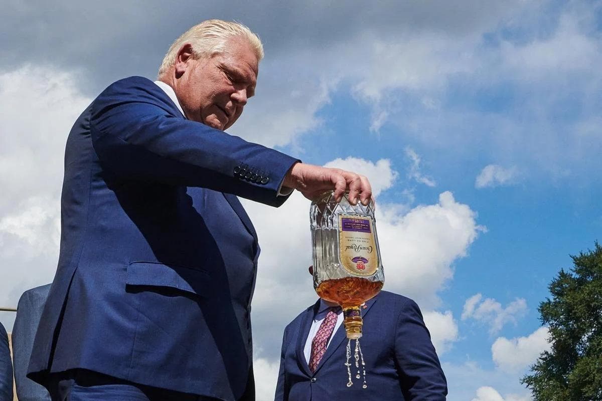 Ford vows to remove Crown Royal from LCBO to protest plant closure