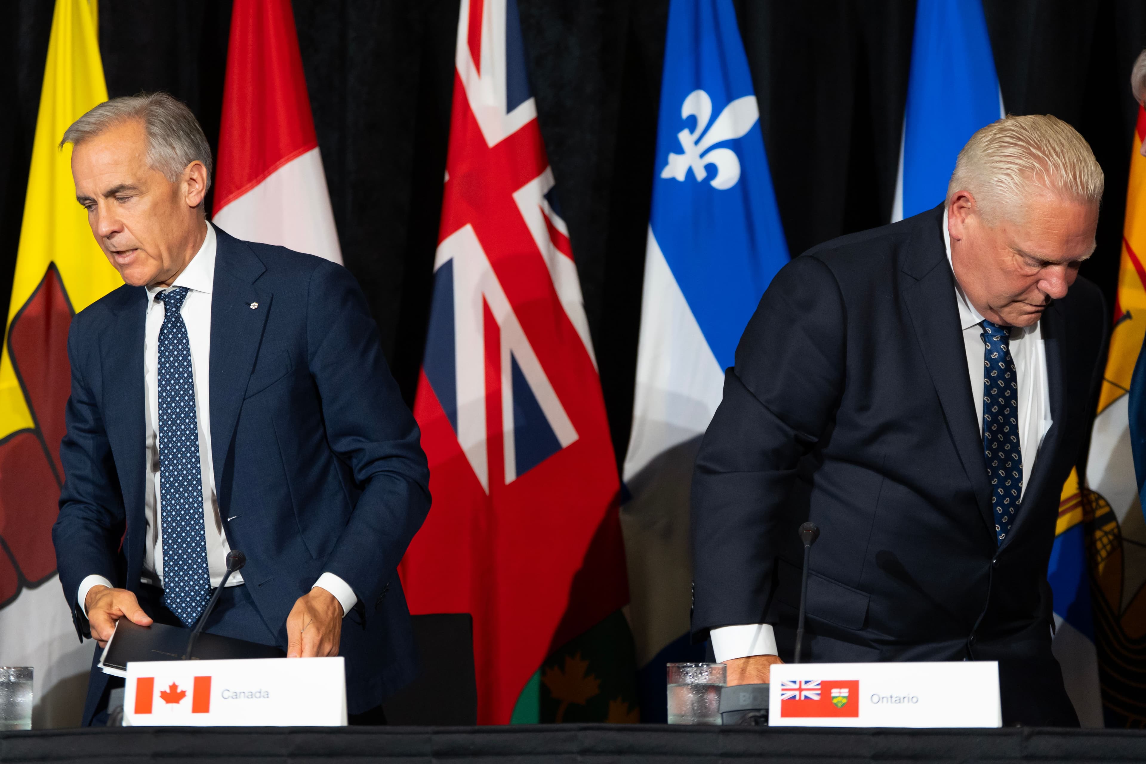 Ford opens door to return of U.S. booze if Canada secures 'fair deal' on tariffs - and insists Canada needs to match 'tariff for tariff'