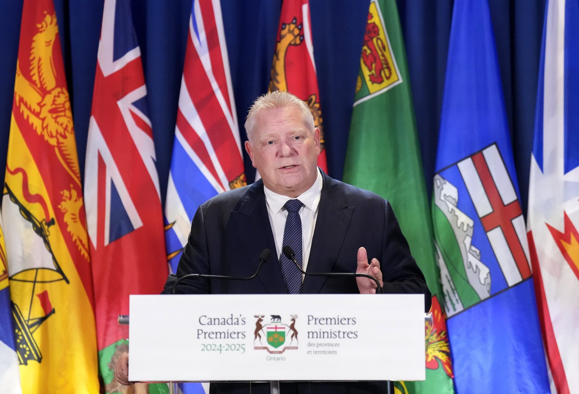 Open for business, but not for sale: Premier addresses threats from Trump, amps up Fortress Am-Can