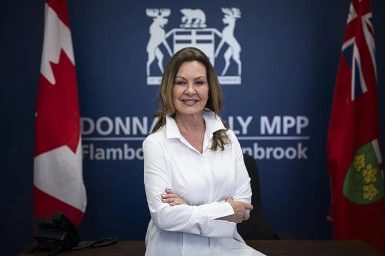 Members of Ontario's legislature choose Donna Skelly as first female Speaker