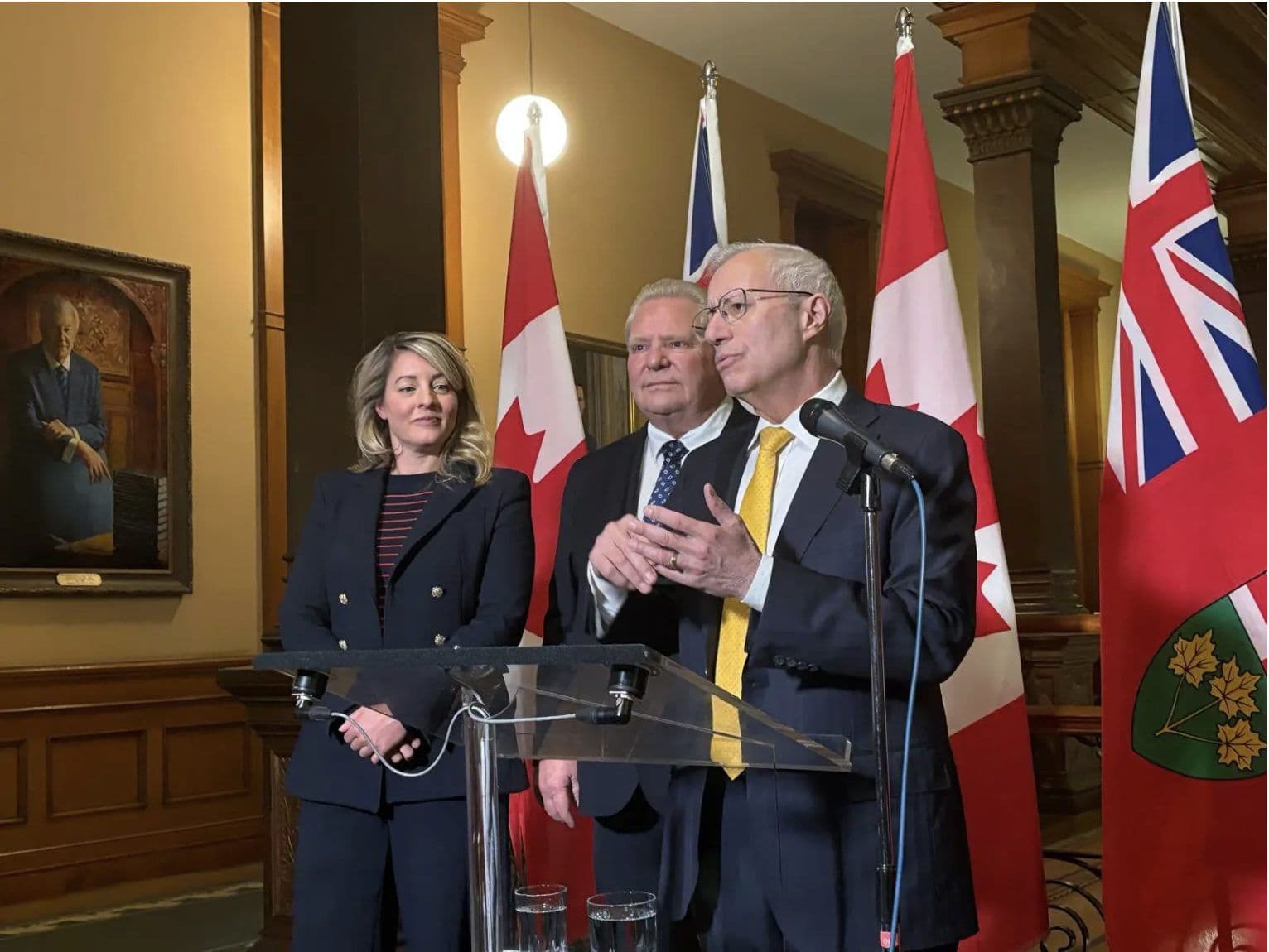 Ford and Joly announce new auto task force, won’t say why Ontario was left out of negotiations with Beijing
