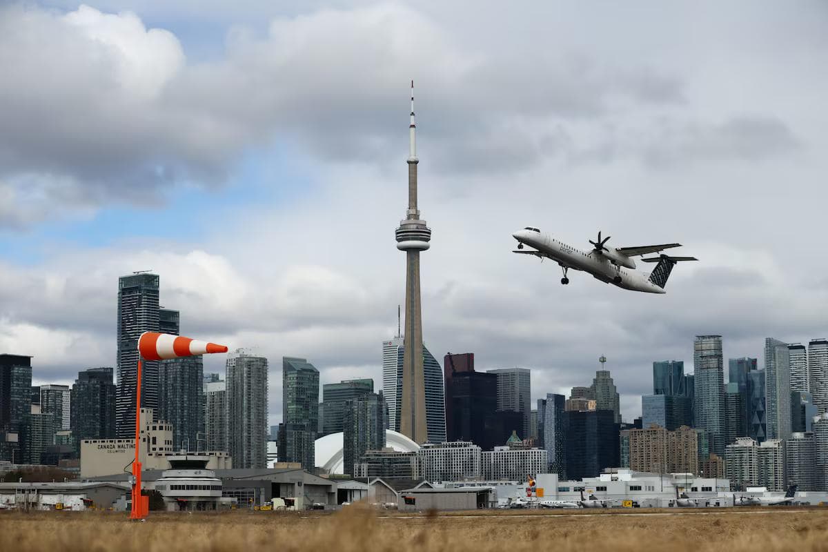 Carney says he has not formed an opinion on Billy Bishop expansion despite Ford's claims of federal support