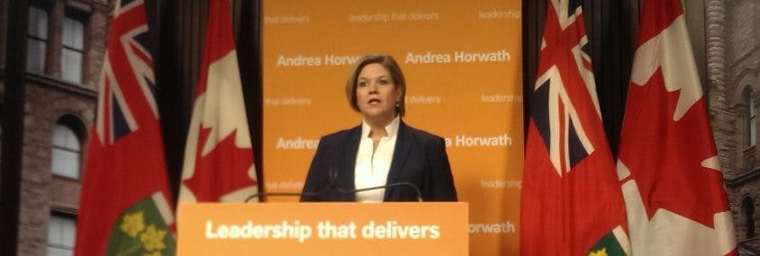 Heard: Horwath going super-casual for the holidays