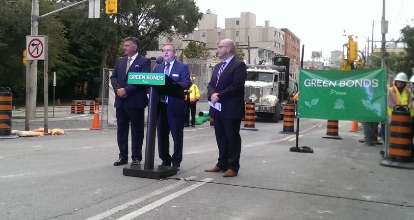 Eglinton Crosstown to be first project funded by green bonds
