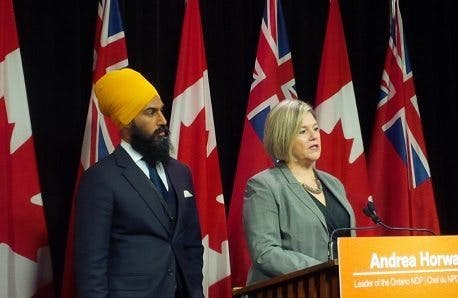 Heard: Horwath wants Singh’s decision to run federally ‘sooner rather than later’