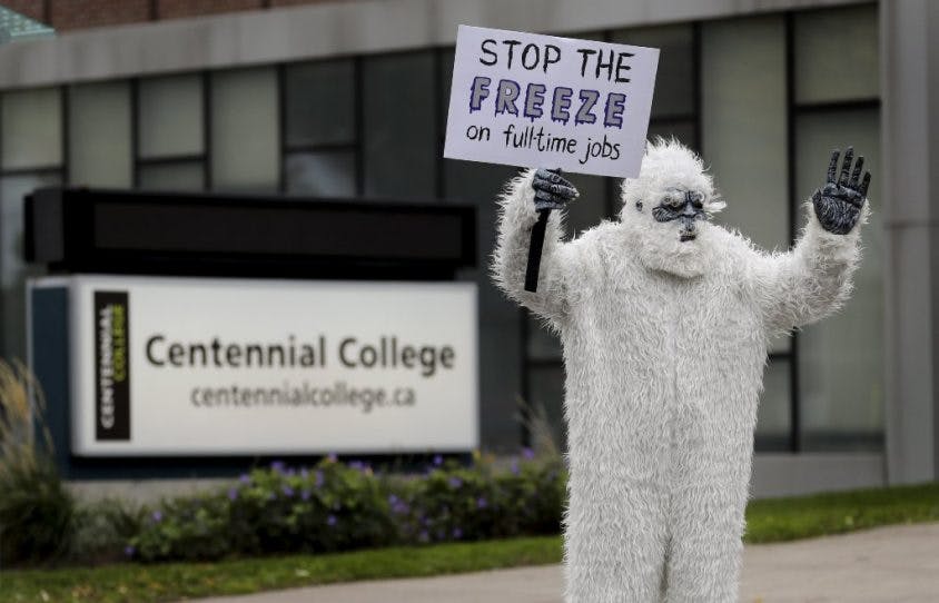 College faculty to vote on deal to end strike
