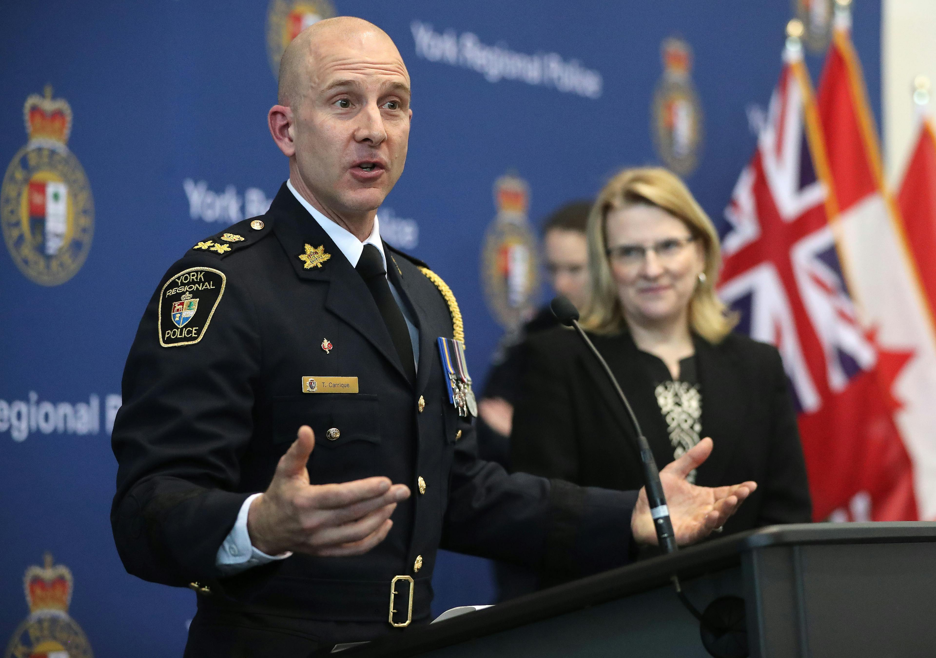 York Regional Police Deputy Chief Thomas Carrique selected as next OPP Commissioner