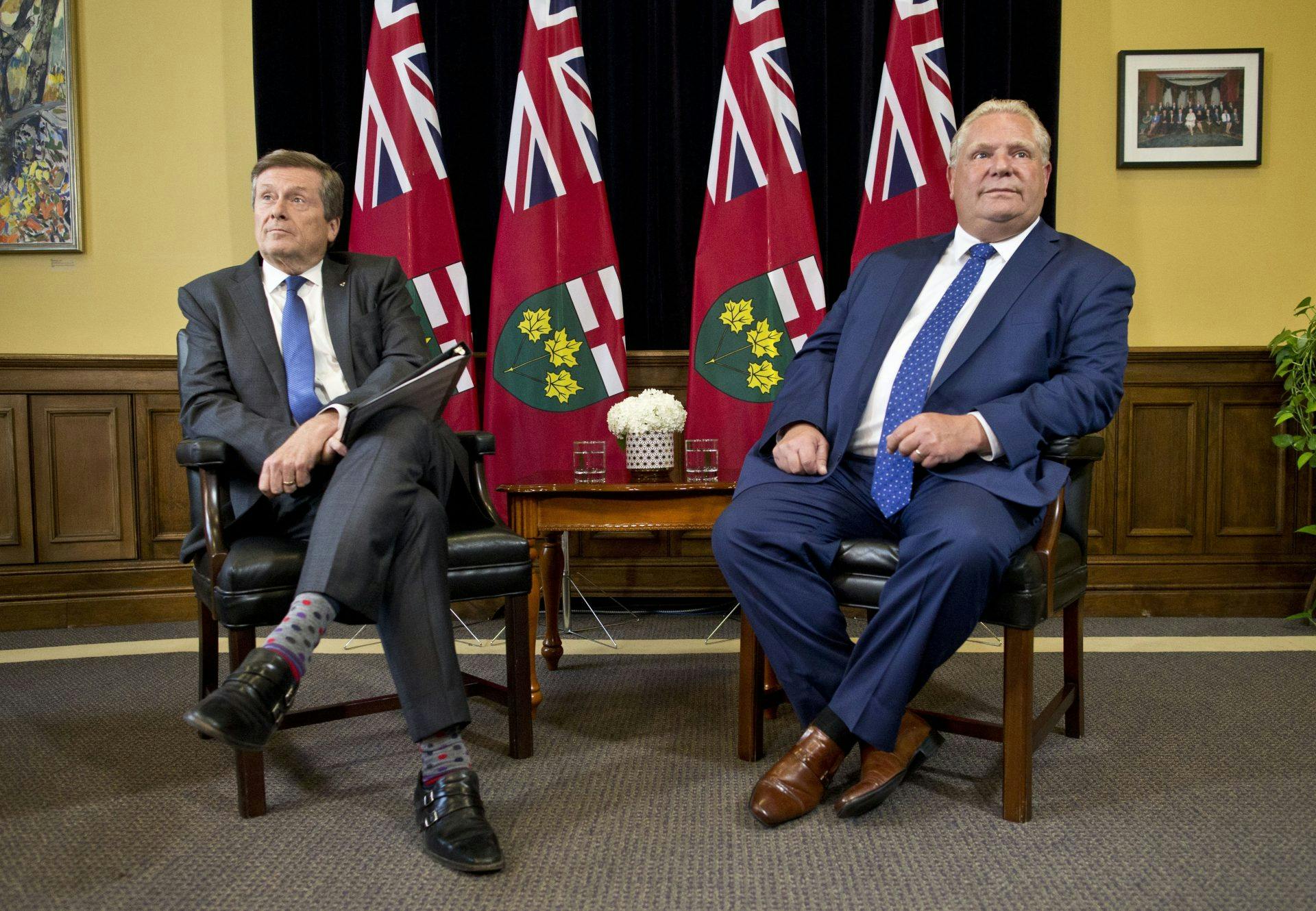 John Tory, construction industry call on Ford government to take action on overdose crisis