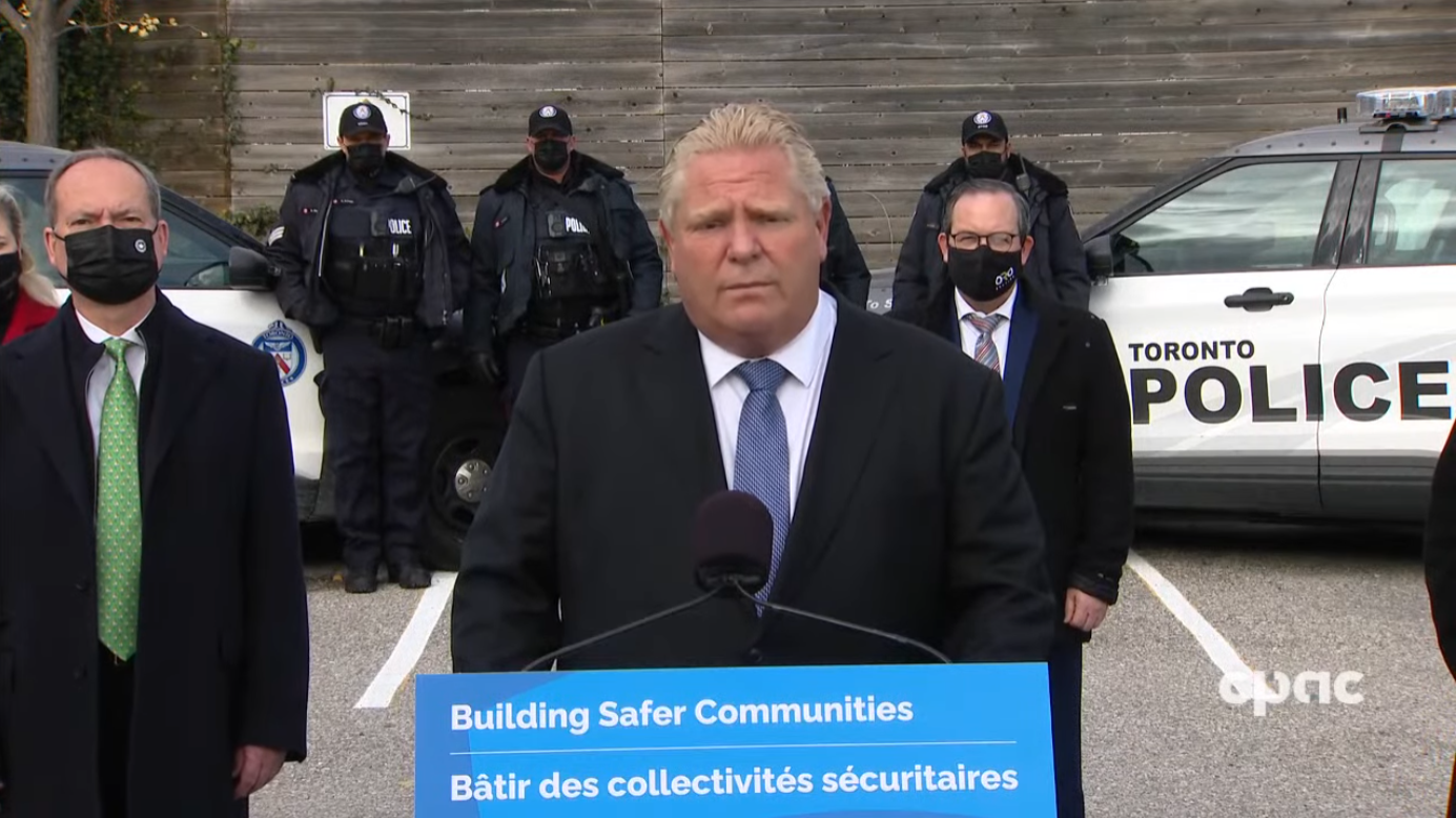 Doug Ford said Ontario police budgets are ‘always being chopped.’ The opposite is true