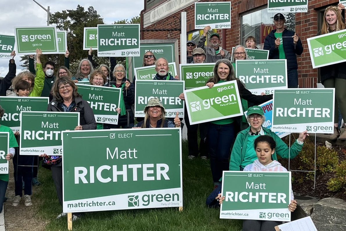 Fifth time’s a charm? Greens push hard in Parry Sound—Muskoka