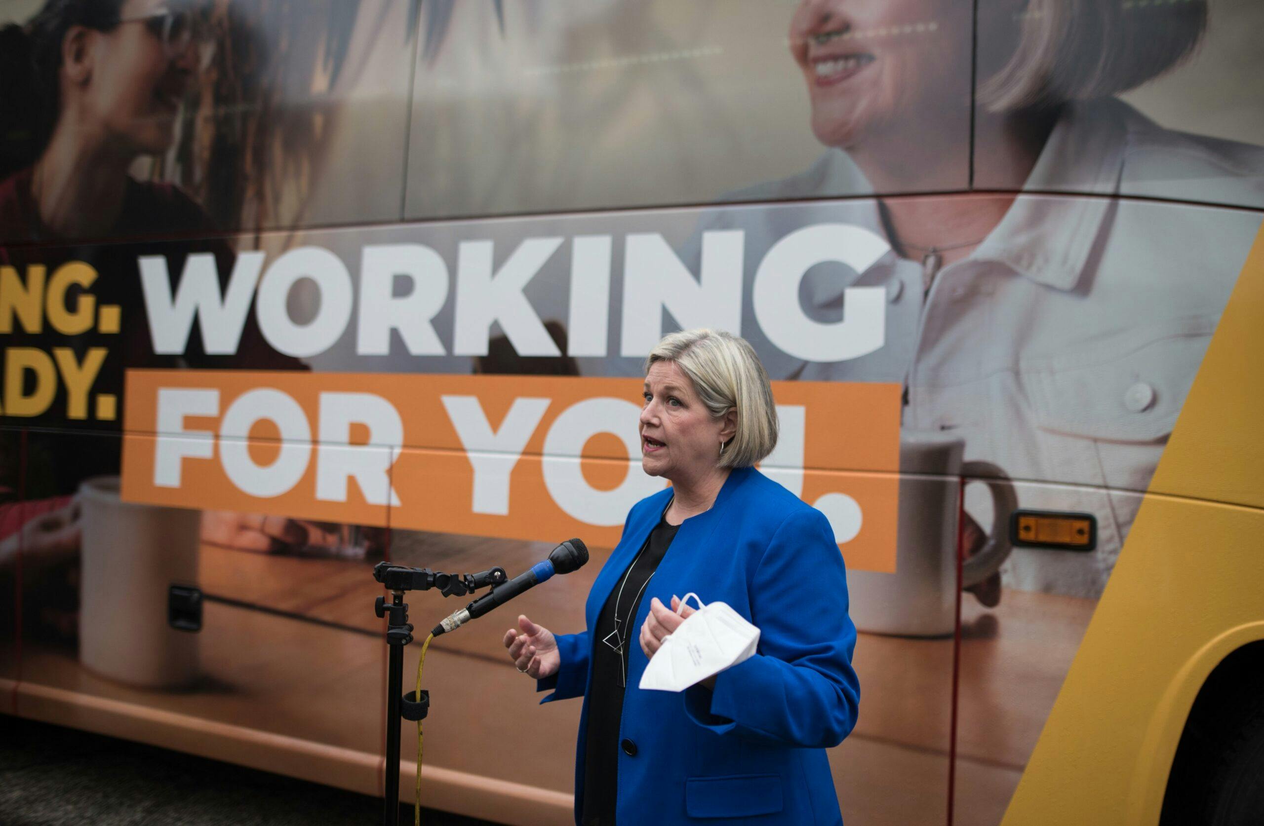 Horwath hits Brampton — again — pitching the NDP’s big bet on health care