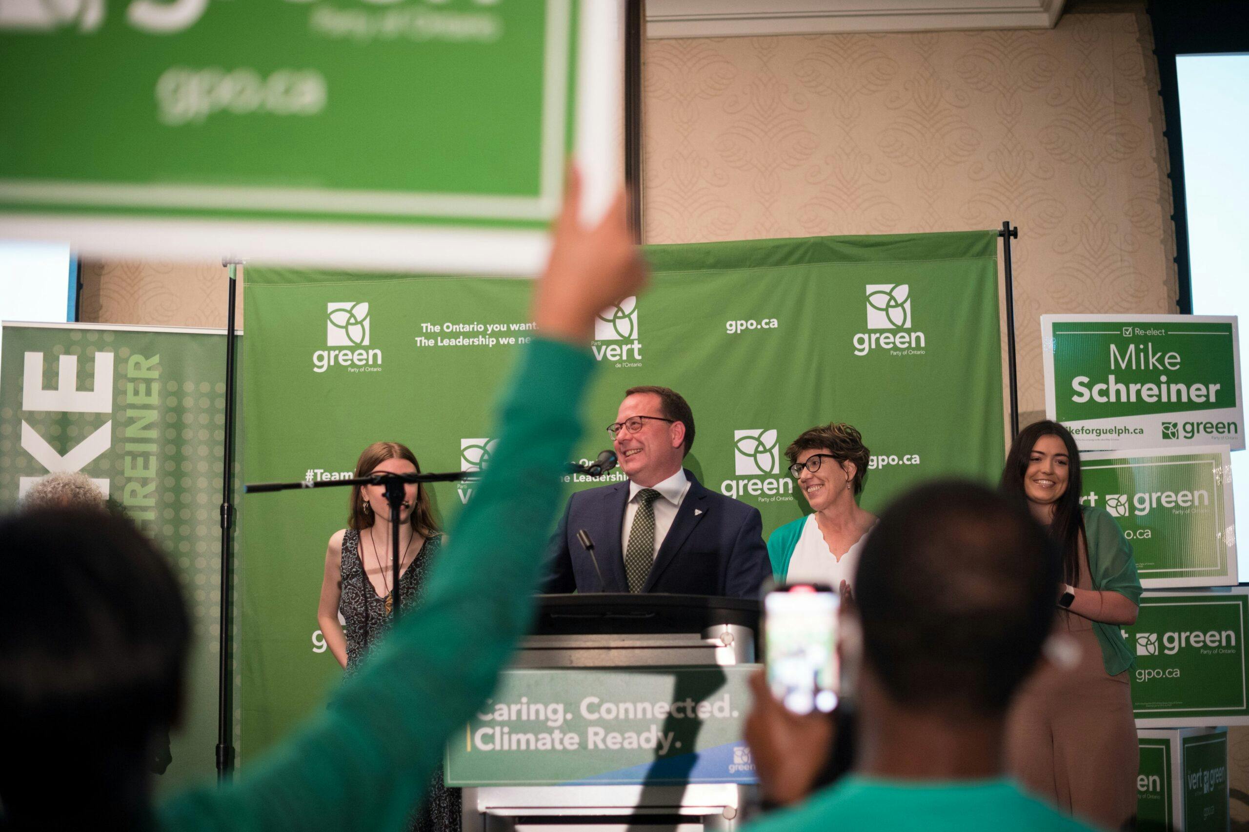 One is still the loneliest number for the Ontario Greens