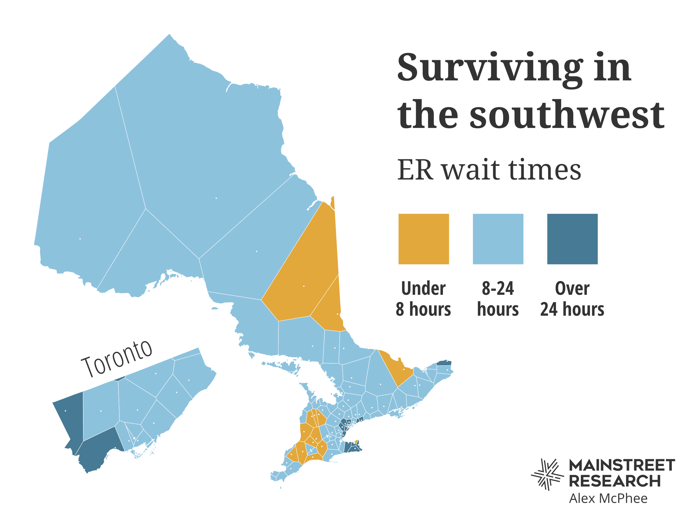 Some ER wait times hit nearly seven times the provincial target in April