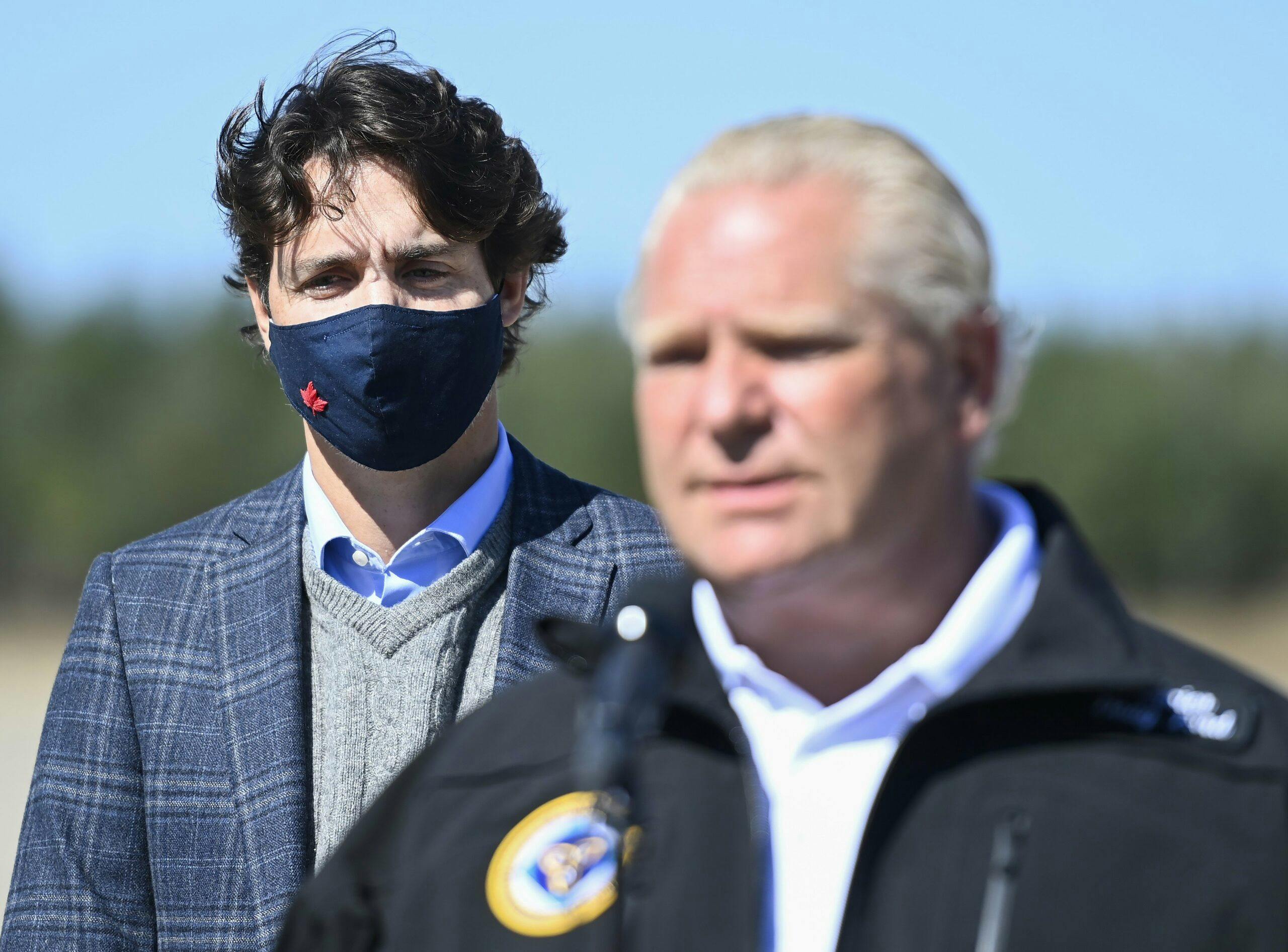 Trudeau blasted Ford for ‘hiding from his responsibility’ to deal with Ottawa convoy